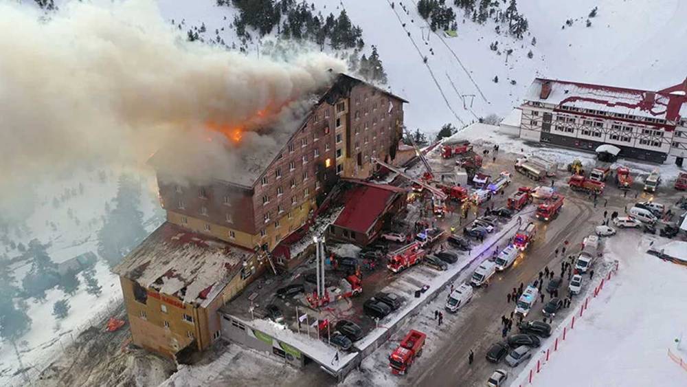 Bolu'daki otel yangınında can kaybı 76'ya yükseldi